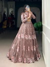 NNK1143 Fendi With Sequins And Thread Embroidery Work Lehenga With Blouse Wholesale Market In Surat